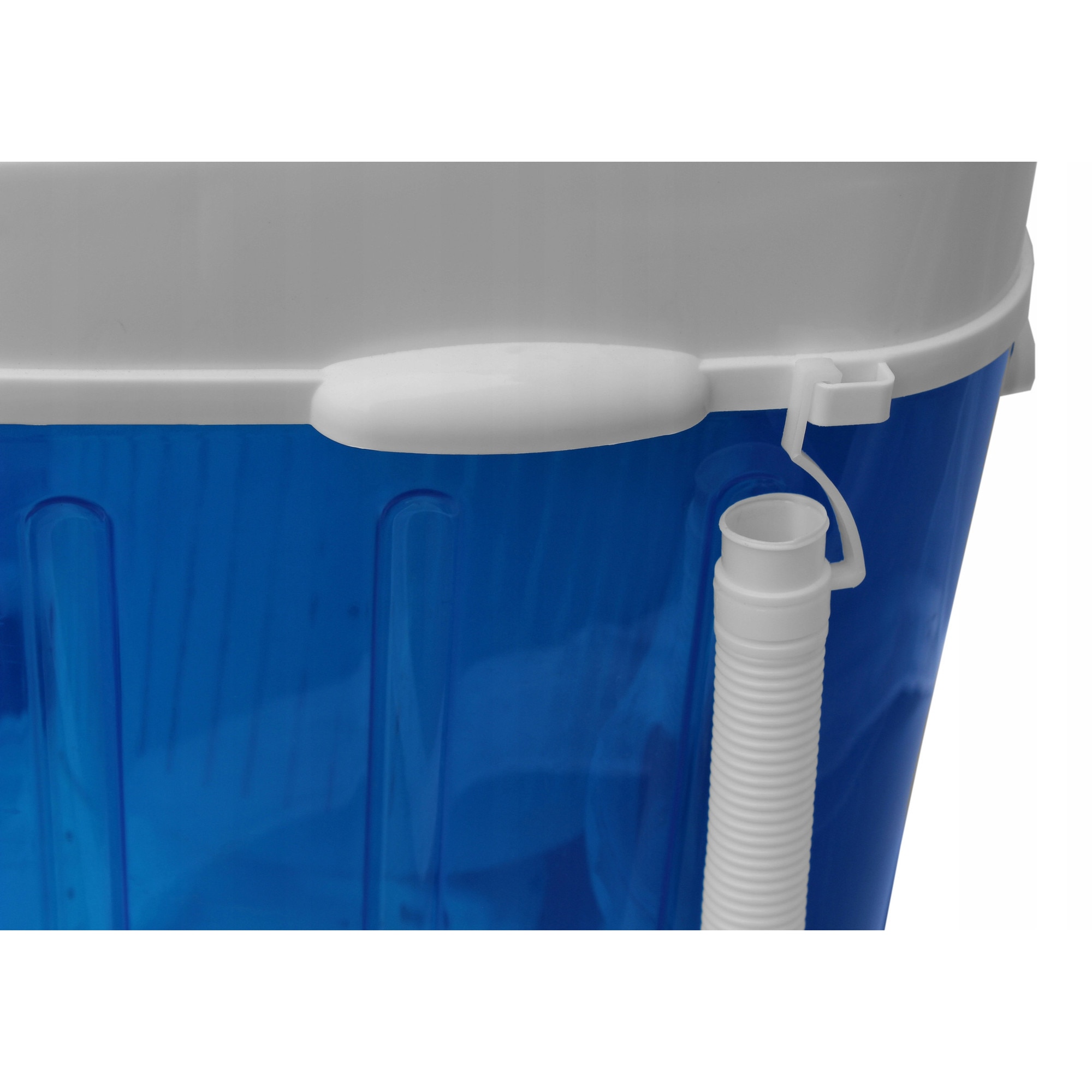 Masina de spalat Adler, model AD8051, 3kg capacitate, alb/albastru, 360x370x530cm