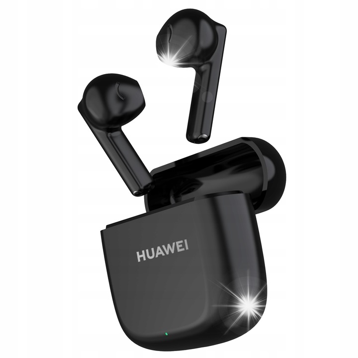 Casti wireless Huawei FreeBuds SE 2, Bluetooth, 40h autonomie, IP54, negru