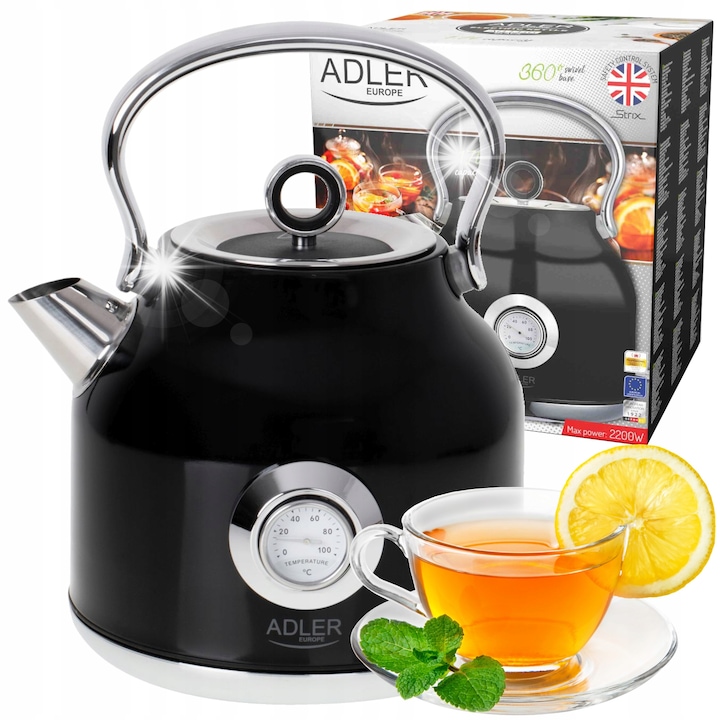 Fierbator Grace, Schulte-Ufer, Inox, 2.2 l, 16 cm, Argintiu