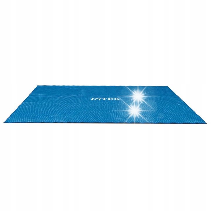 Covoras solar pentru pisicna Intex, rectangular, 716x346cm, albastru, 5,6kg