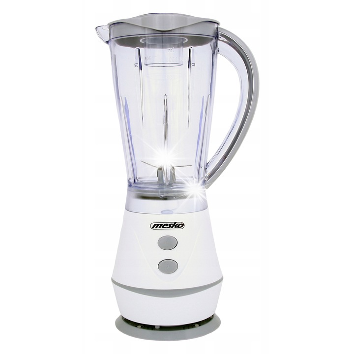 Блендер с кана Mesko, 250W, 2 скорости, пластмаса, 1L, 22x14x29см