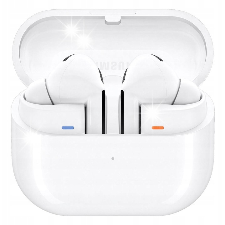 Samsung Galaxy Buds3 Pro vezeték nélküli fülhallgató, ANC, fehér, 18.1x19.8x33.2mm, teljes készlet