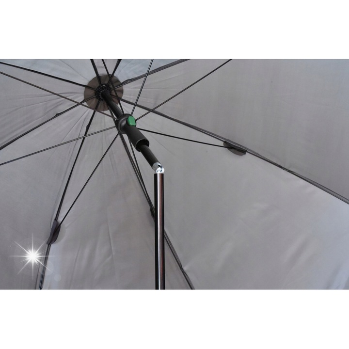 Kemping napernyő Neco 220 cm, vízálló, állítható, 200 cm, többszínű