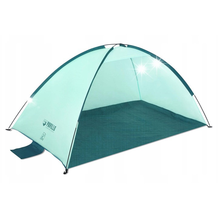 Cort camping Bestway Pavillo Beach Ground 2 személyes, 200x120x95 cm, UV 80 védelemmel