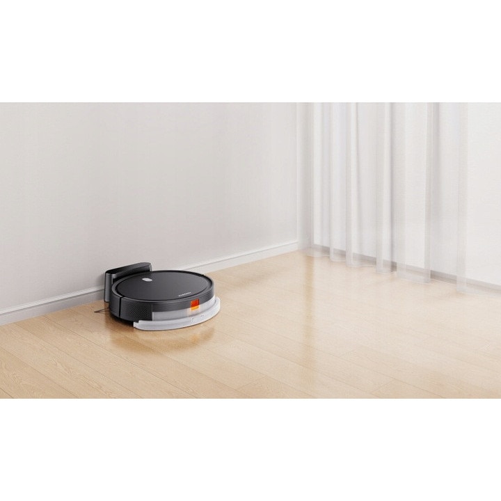 Aspirator robot, Xiaomi Robot Vacuum E5, control vocal, negru, 30x7cm