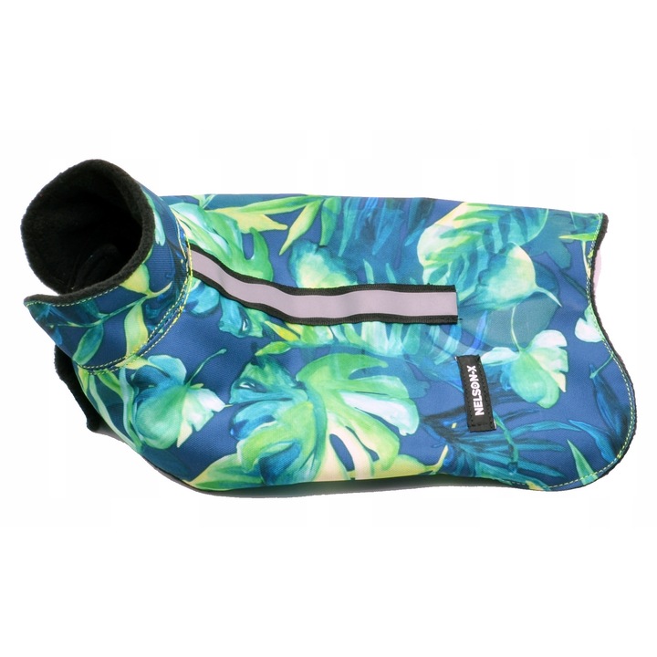 Kutyaruha, NELSON-X, 50 cm, rózsaszín, polár, fényvisszaverő elemek