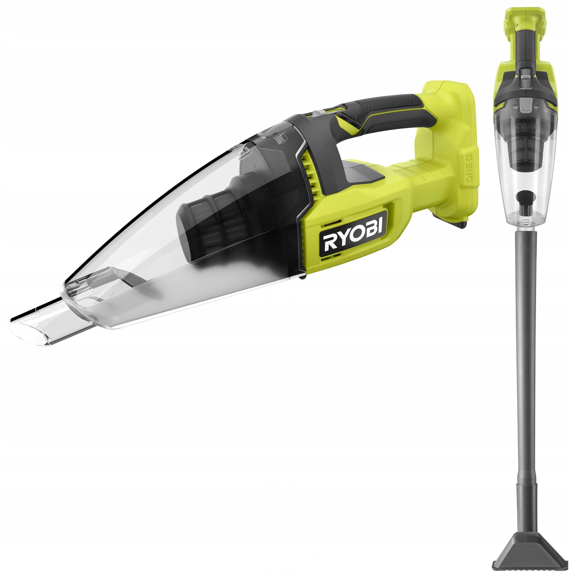 Aspirator vertical fara fir Ryobi 18V, 600ml, 1100l/min, 0.95kg