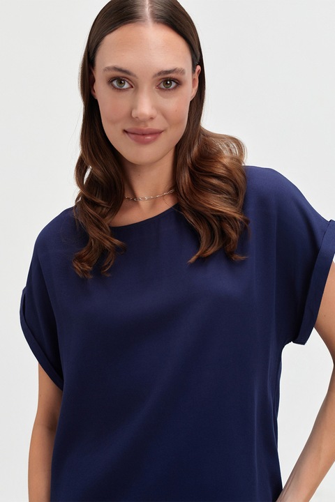 Top Secret, Tricou lejer cu decolteu rotund, Bleumarin