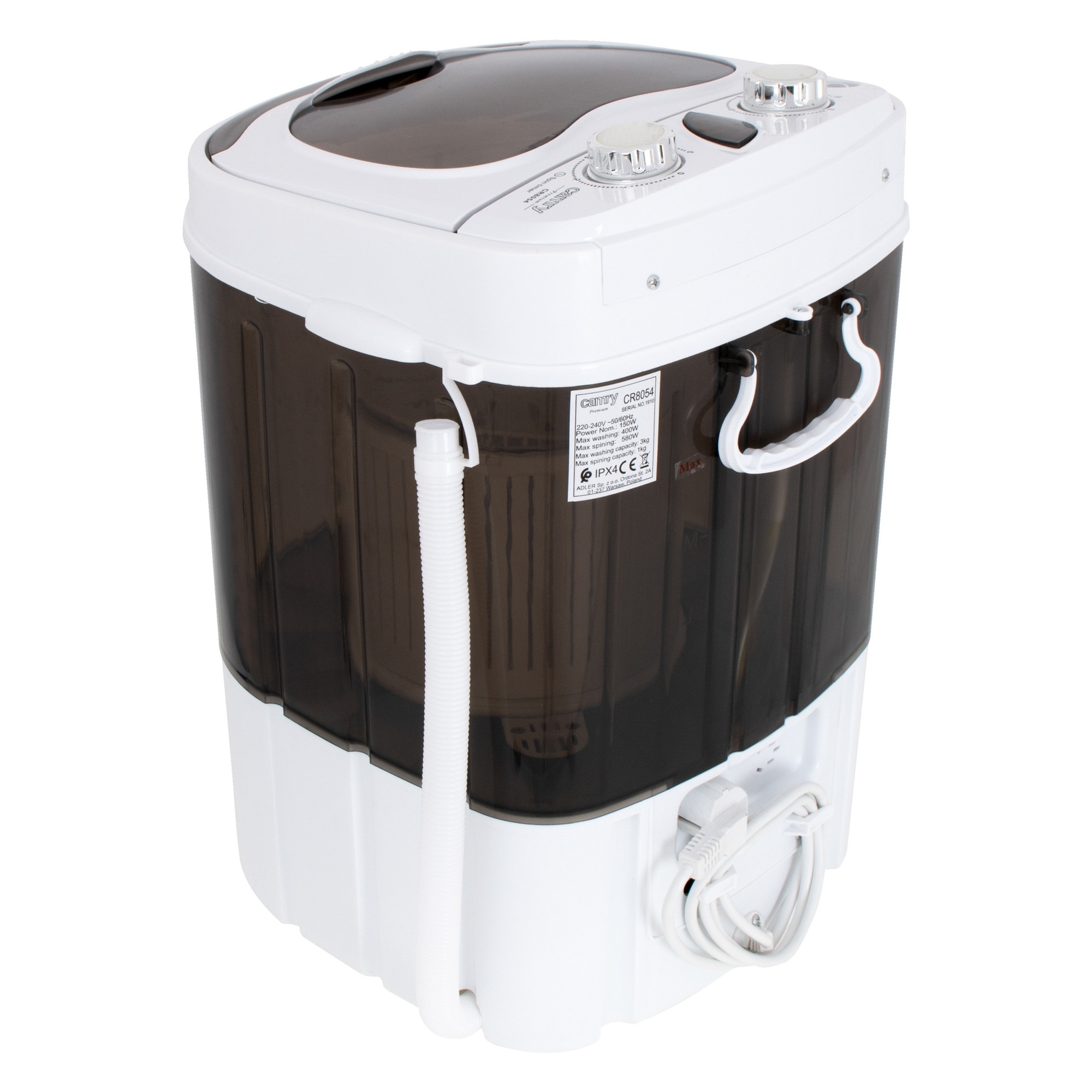 Masina de spalat rufe turistica Camry, 360x370x530mm