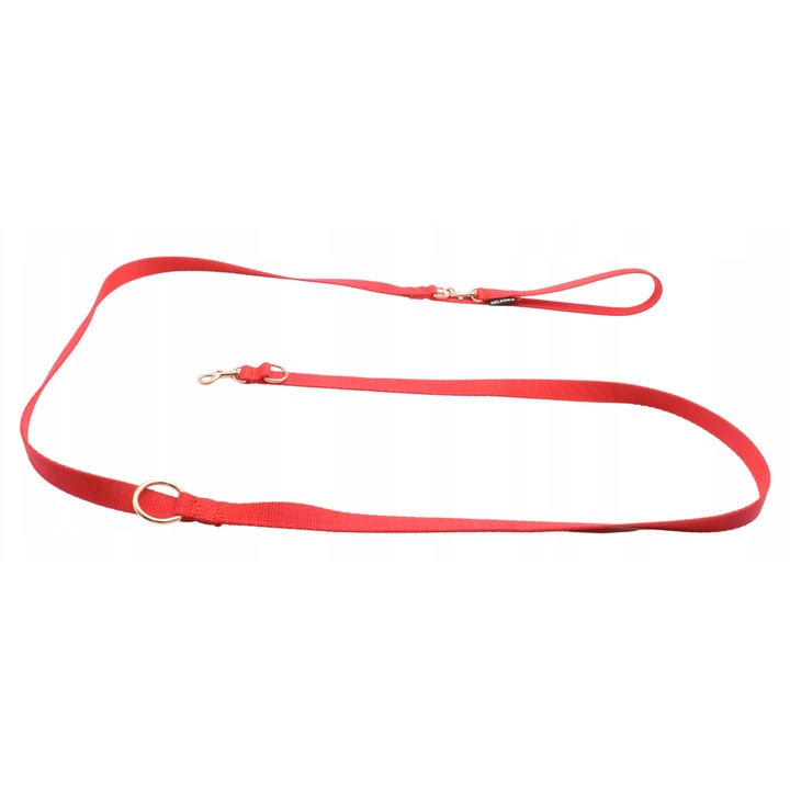 Kutyapóráz, Nelson-X, 3m, piros