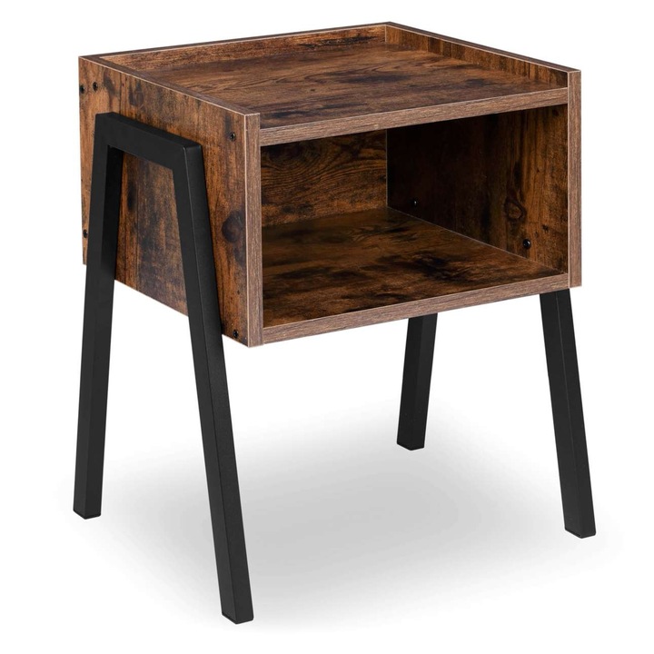 Noptiera LoftInspired, 51x43,5x35cm, otel