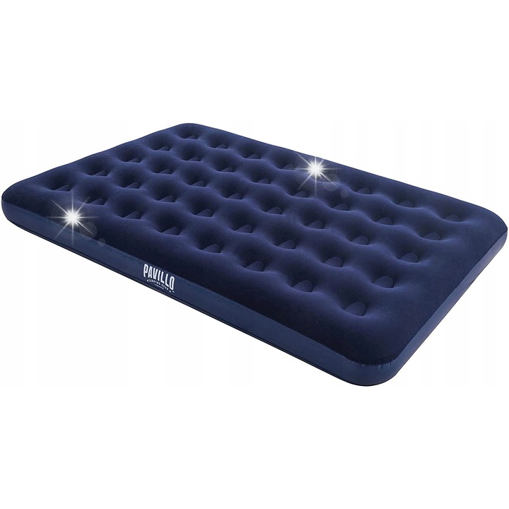 Двоен матрак Bestway 191x137x22см, велур, с бързи клапани, комплект с лепенка за ремонт