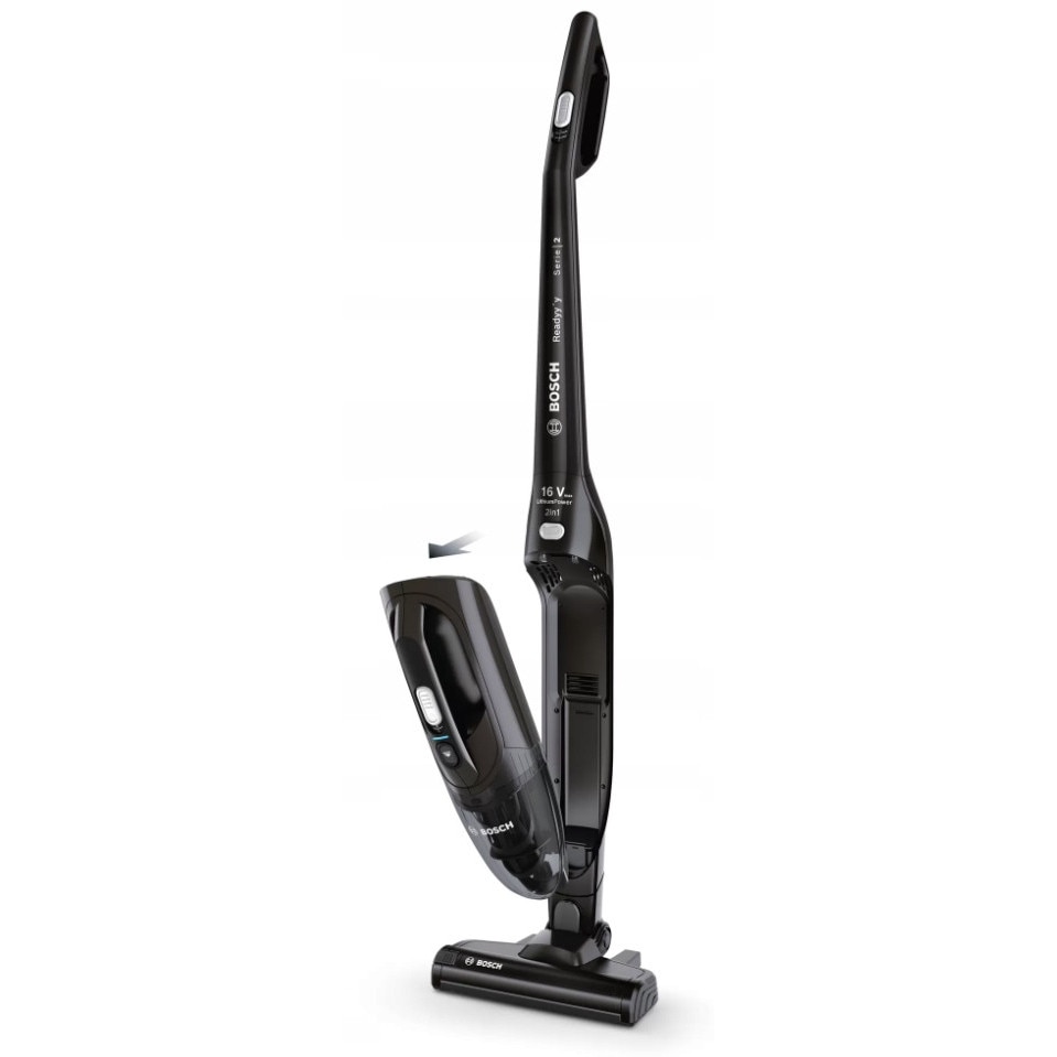 Aspirator vertical, Bosch, 40 min autonomie, 1160x265x165 mm, negru