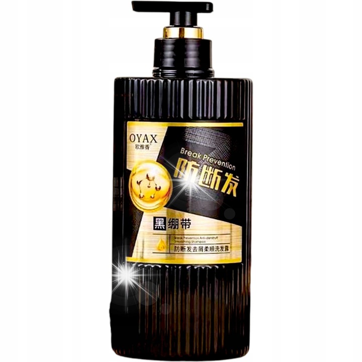 Set ingrijire par, OYAX, sampon negru 800 ml + masca cu colagen 1000 ml