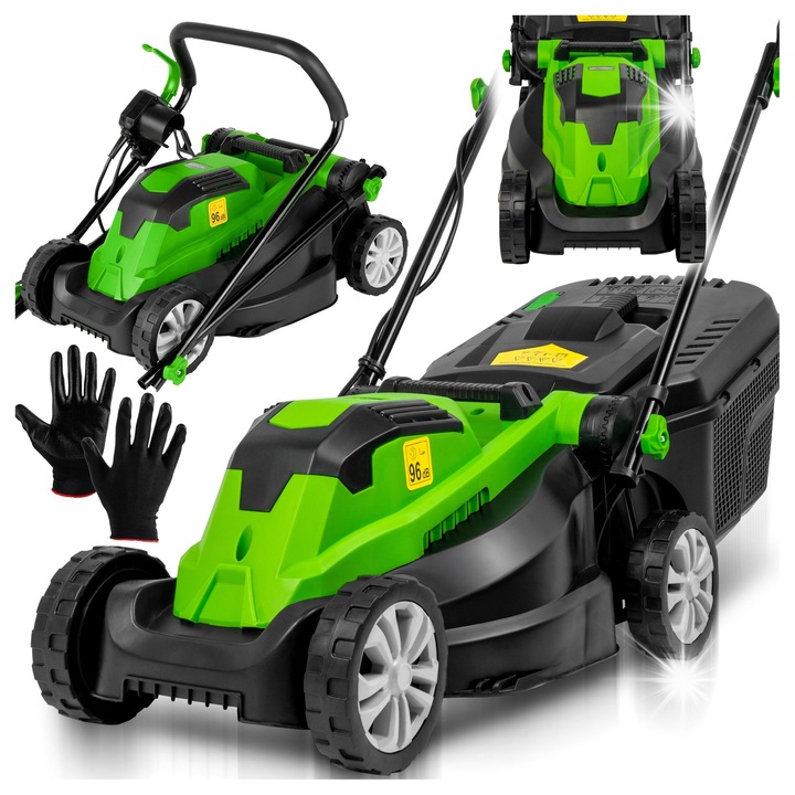 MalTec MasterBlade elektromos fűnyíró, 2100W, 30L, 32cm, összecsukható fogantyú