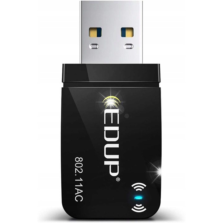 Adaptor wireless EDUP USB 3.0 1300 Mbps 2.4G/5GHz