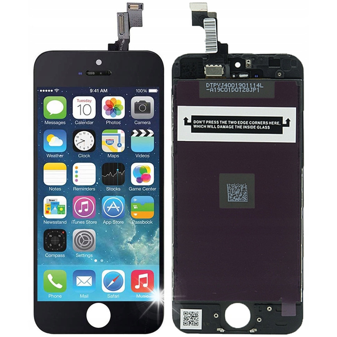 iPhone 5, 5S, SE 4台セット Display iPhone 5s, set complet, negru, 4 inch - eMAG.ro