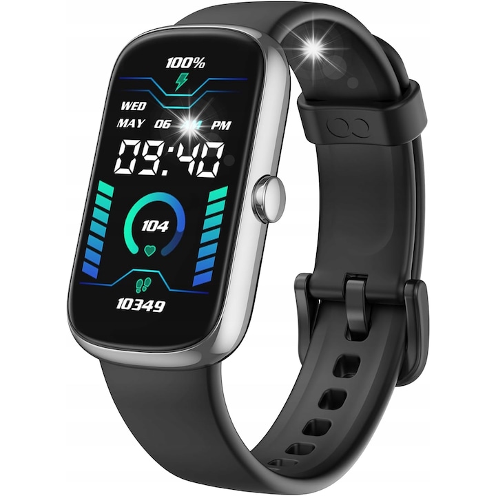 Bratara ceas cu control al camerei pentru telefoane sport, fitness, multifunctionala, inteligenta la moda Enforose