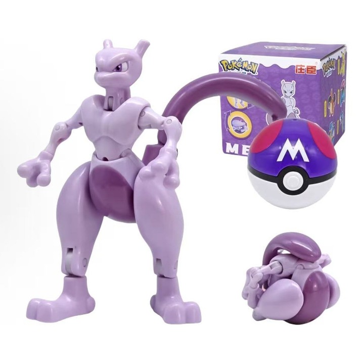 Átalakítható játék Mewtwo, többszínű