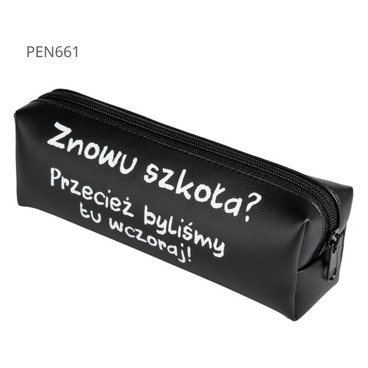 Моливник ПАЯЦИК едноотделен, черен