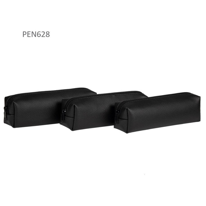 Egyrekeszes tolltartó, PAJACYK, fekete