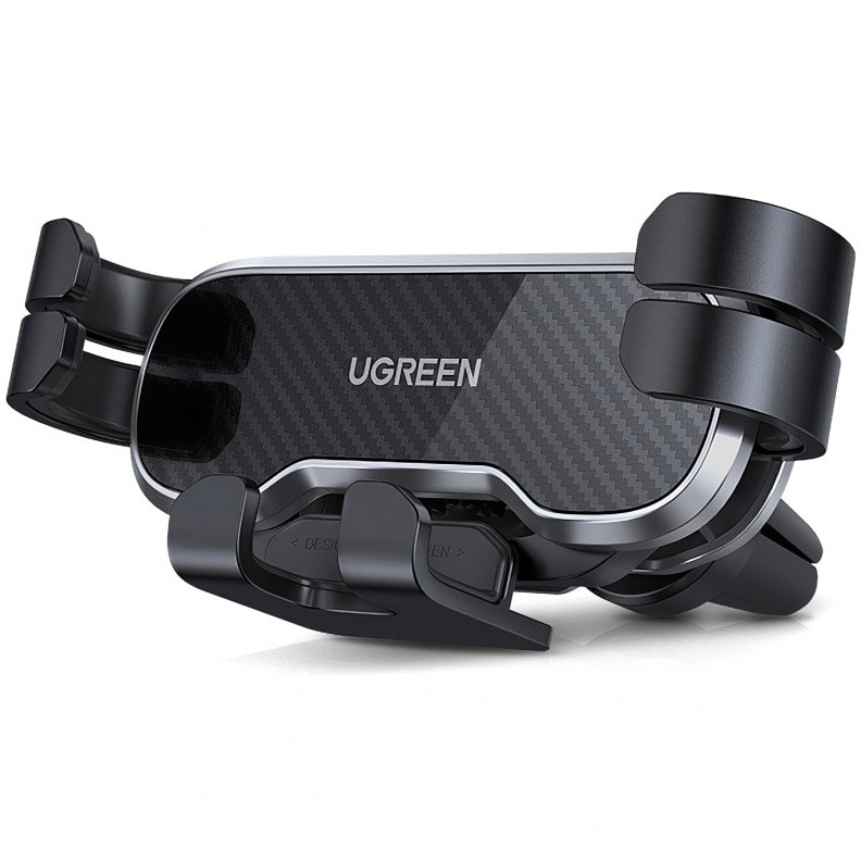 Suport auto Ugreen pt. SmartPhone, LP228 fixare grila ventilatie, negru
