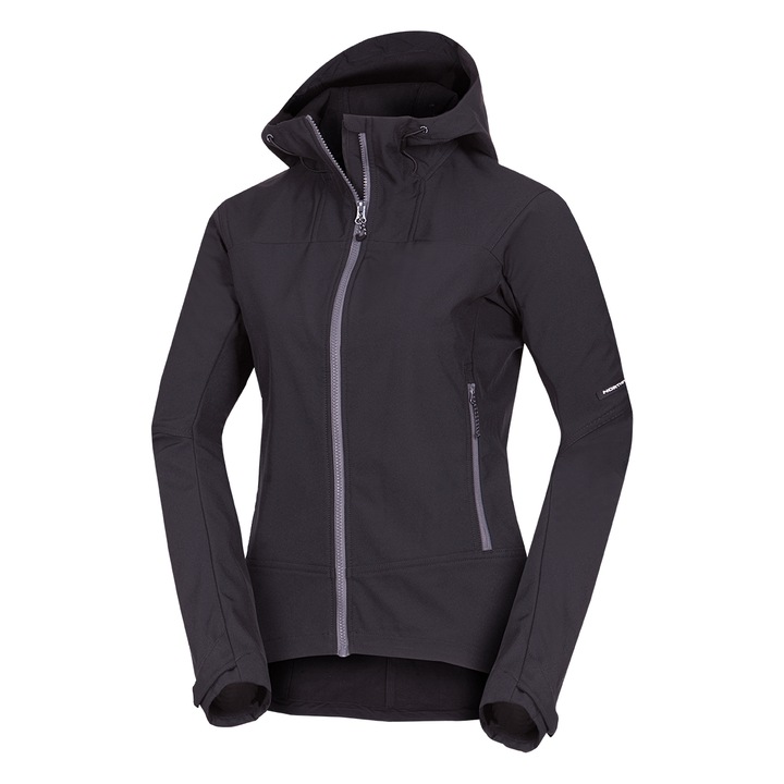 Geacă softshell de călătorie 3L TIFFANI pentru femei, Negru