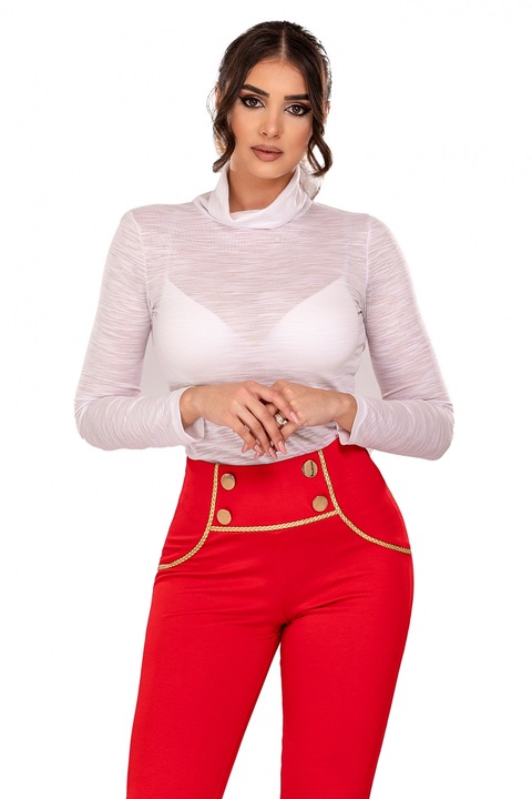 Helanca alba cu dungi, Bln 180ad