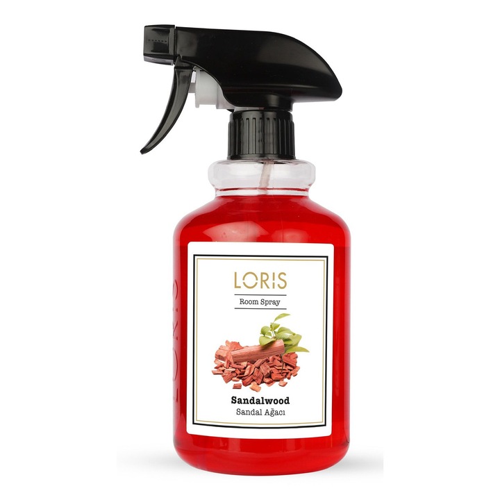 Loris szobaillatosító 500 ml, szantálfa, dohányfüst-semlegesítő