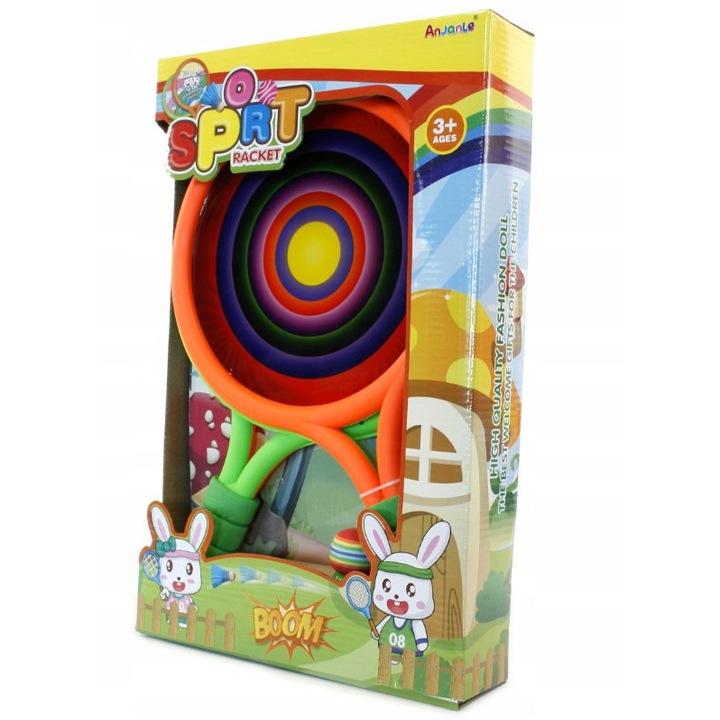 Midex ütőkészlet, strandra és homokra, többszínű