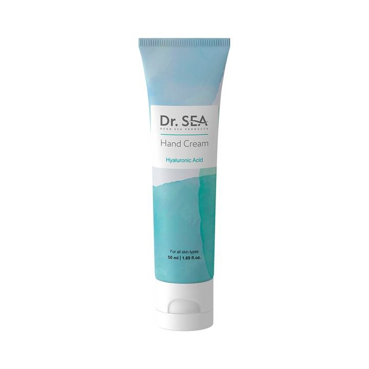Dr.Sea kézkrém, hialuronsav, 50ml, intenzív hidratálás, regenerálás, minden bőrtípusra