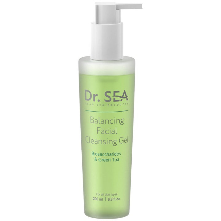 Gel de curatare echilibrant Dr.Sea, biosacharide si ceai verde, 200ml