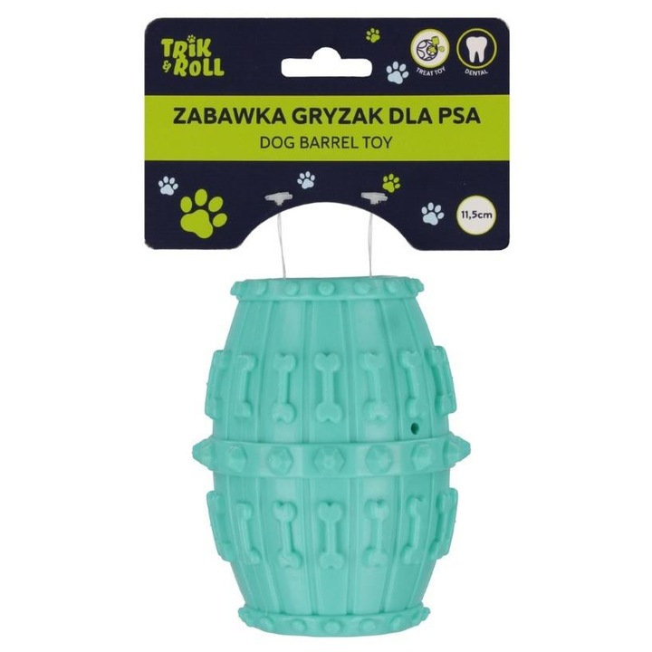 Играчка за кучета Trik&Roll, синя, 11,5см