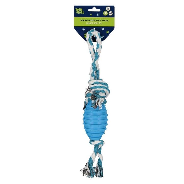 Játék kutyáknak Trik&Roll, 34cm