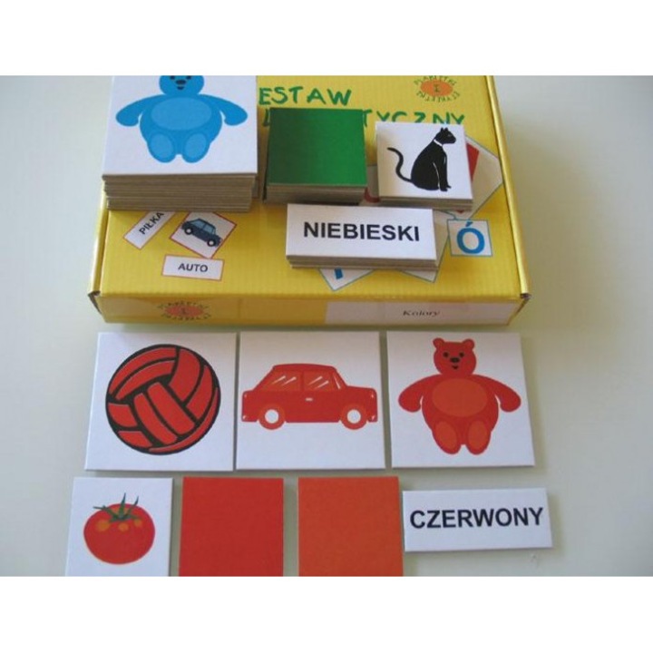 Set didactic, Arson, culori, 36 elemente