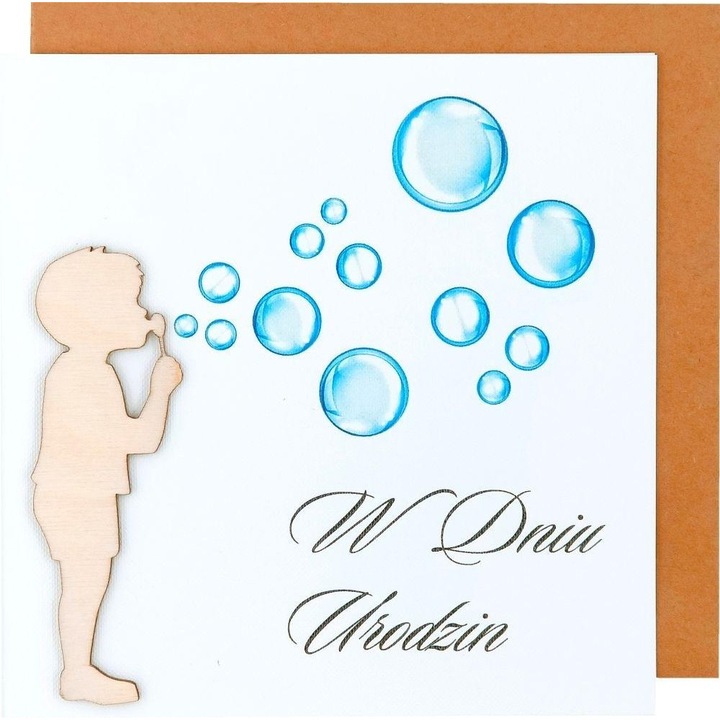 Felicitare de aniversare, Naem, mesaj vesel, 10x15cm