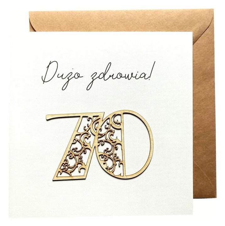 Felicitare de aniversare, Naem, 70 ani, mesaj special