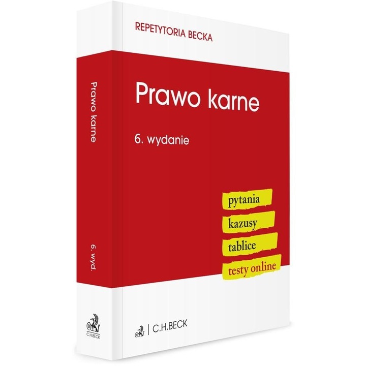 Наказателно право. Въпроси. Казуси. Таблици Онлайн тестове, C.H. BECK