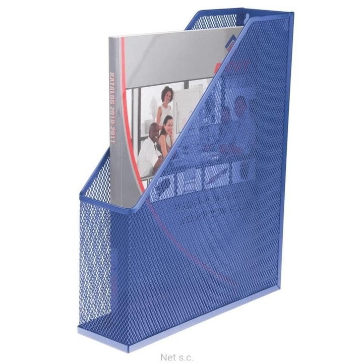 Кутия за списания, НЕТ, син, 250x72x320мм, комплект