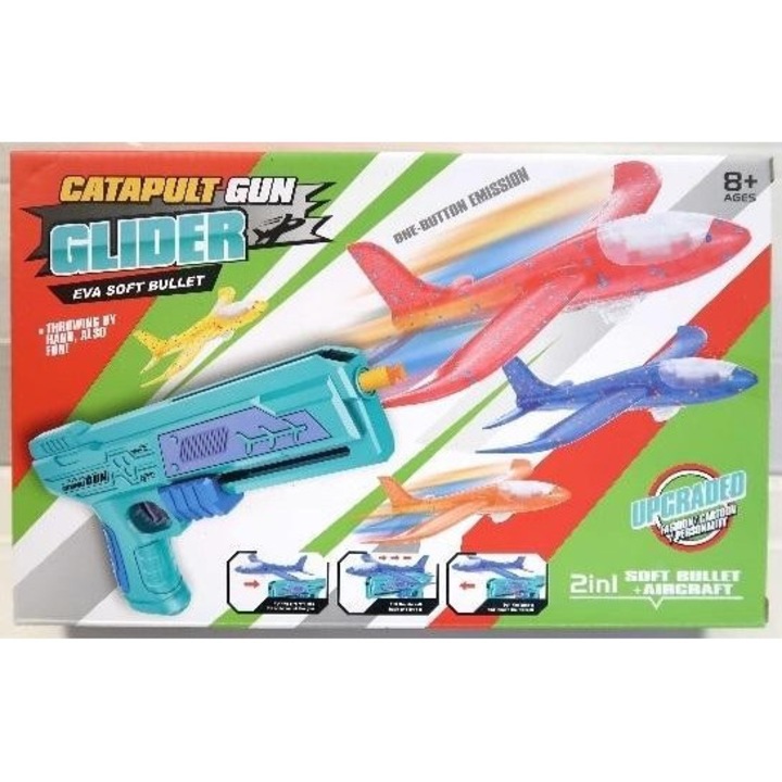 Avion cu racheta Pegaz Toys, 291x189mm, 8+