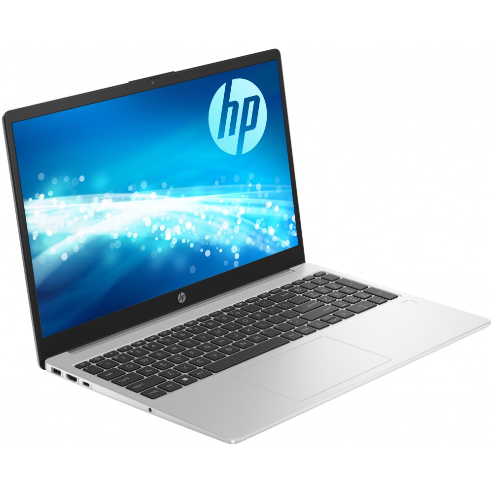 HP 250R G10 Laptop, Intel Core 3 100U, 8GB Memory, 256GB SSD, 15.6" FullHD Display, Silver, Hungarian Layout, Windows 11 Pro