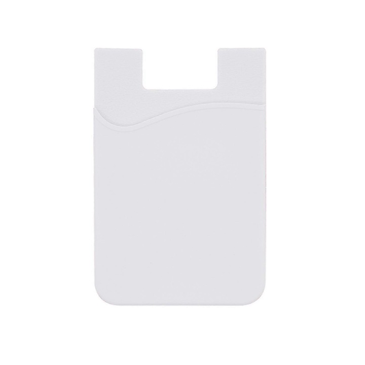 Suport autoadeziv pentru carduri, multifunctional, elastic, silicon, 10x7cm