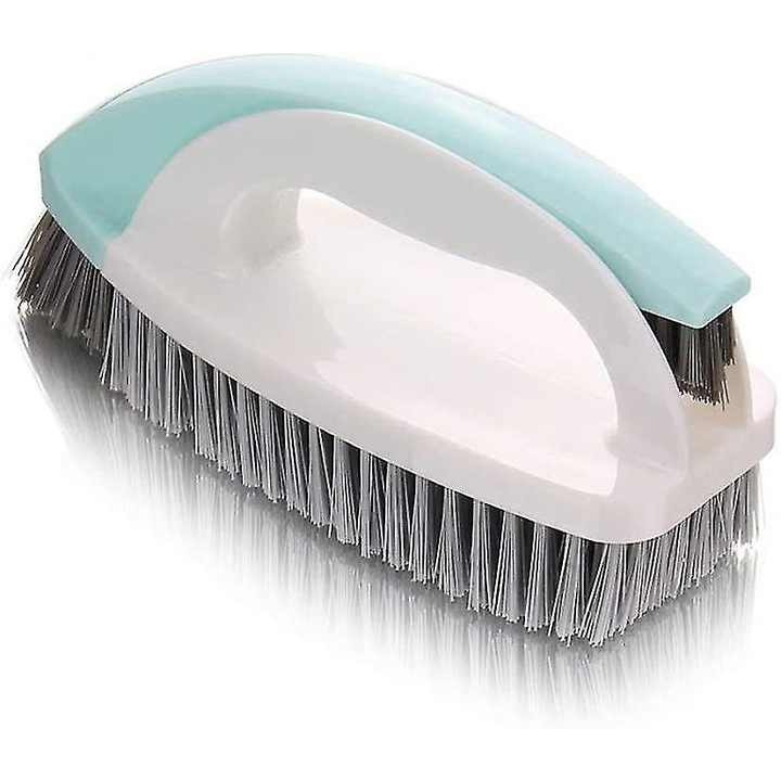 Perie de curatare 2 in 1, Albastru / Alb, 19x10cm