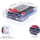 Kit Circuite Electronice pentru Copii, Suness, Kit de lipire DIY pentru consola de jocuri, Selectia mai multor elemente de joc, pentru adulti si incepatori, Multicolor