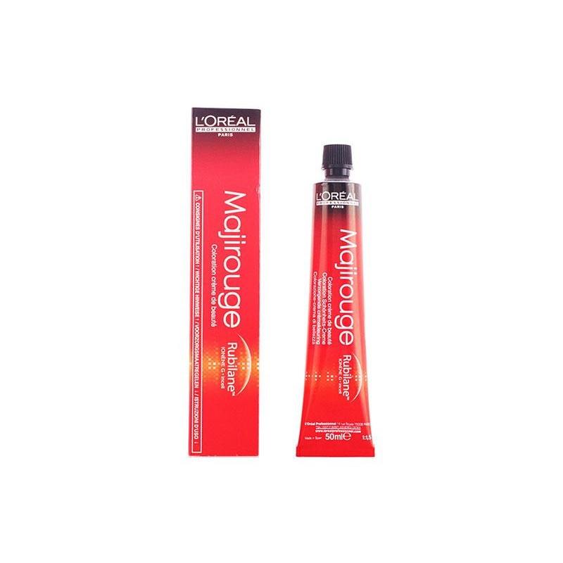 Vopsea permanenta de par Loreal Majirouge Rubilane Ionene G incell blond cupru intens 7.40 50ml