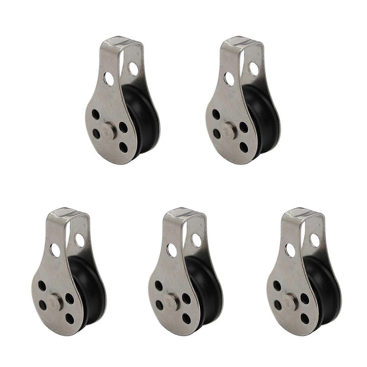 Set 5 Scripeti M25 Otel Inoxidabil, Capacitate 50kg, 25mm