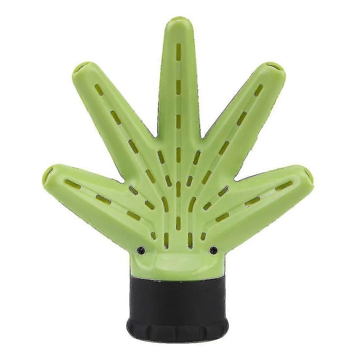 Difuzor pentru Uscator de Par, 20x16cm, Verde, Set 1 Bucata