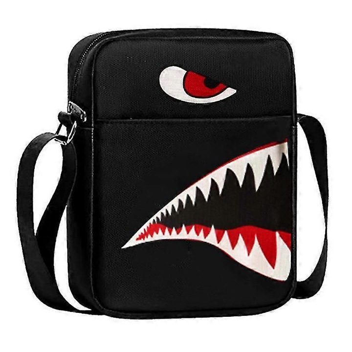 Geanta de umar barbati, impermeabila, pentru telefon mobil, patrata, crossbody