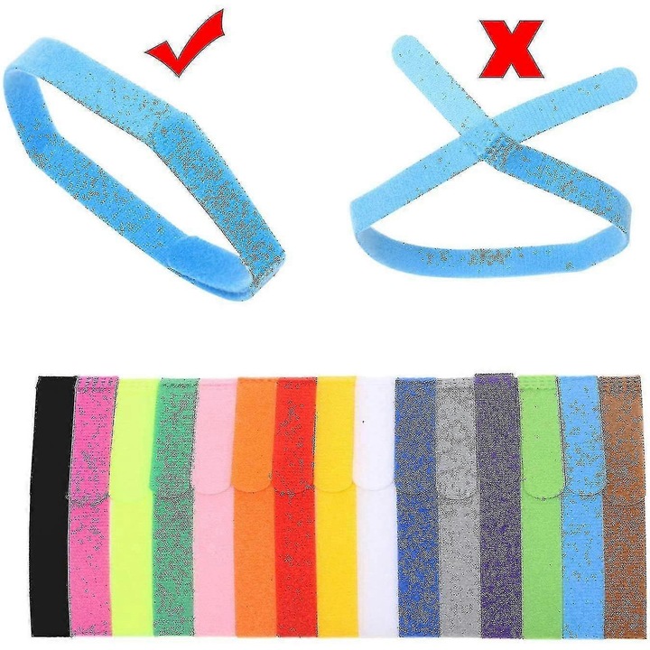 Set 15 zgarzi pentru catei, 10x350mm, multicolor, pentru caini mari, 2-4 saptamani