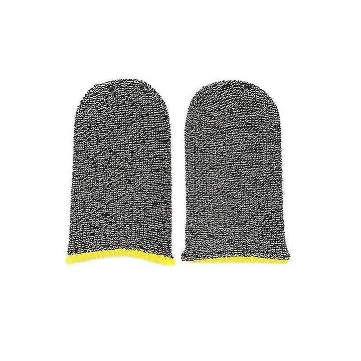 Set huse protectie deget pentru jocuri, 2 bucati, material fibra, respirabil, rezistent la transpiratie, pentru PUBG